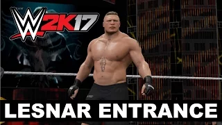 WWE 2K17 Brock Lesnar Entrance
