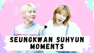 SEUNGKWAN AND SUHYUN MOMENTS