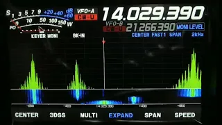 Yaesu FTdx10 during ARRL CW Contest 2021 - Near Signals Management Capacity - IW2NOY