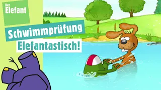 Nulli und Priesemut gehen im See schwimmen & Ratefilm Waschtag Elefant | Der Elefant | WDR