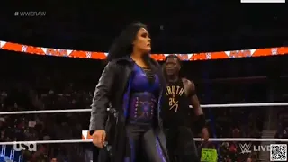 R Truth & Tamina vs Reggie & Dena broke full match Match Raw- WWE RAW 12/27/2021 Raw Highlight