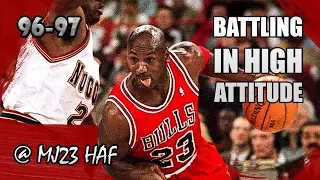 Michael Jordan Highlights vs Nuggets (1996.11.21) - 31pts, Battling in HIGH ALTITUDE!