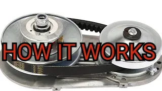 how a go kart torque converter works