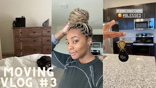 MOVING VLOG # 3 | Moving Into My First Apartment! Empty Apartment Tour, Unpacking, Getting Settled