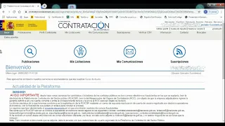 Añadir una licitación a tu perfil de la Plataforma de Contratación del Sector Público