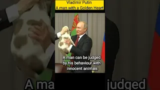 #VladimirPutin - A man with a golden heart? #Putin loves dog #shorts #ytshorts #viral #Russia #USA