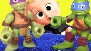 #Босс Молокосос Boss Baby #Губка Боб Slime Игры  Лизун.