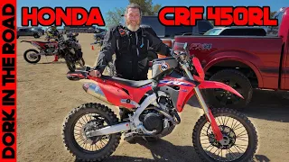 Honda CRF450RL Off Road Test Ride and First Impressions