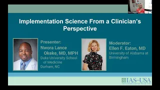 Implementation Science From an HIV Clinician’s Perspective
