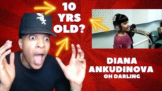 10 YRS OLD? DIANA ANKUDINOVA - OH DARLING (THE BEATLES COVER) | REACTION | Диана Анкудинова (10 лет)