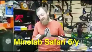 Металлоискатели б/у - Minelab Safari