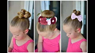 Ballet Bun Hairstyles for Little Girls