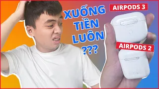 REVIEW “ RẤT CHI TIẾT” AIRPODS 3 vs AIRPODS 2 - Quá Nhiều Sự Khác Biệt