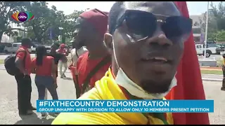 If you can come to us during elections, why can't we enter parliament? - #FixTheCountry protester