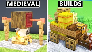 I Create Medieval Age in Minecraft Using THIS 15+ Build Hacks