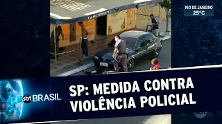 Policiais Militares de São Paulo vão usar câmeras nas fardas | SBT Brasil (13/07/20)