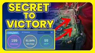 DON'T PLAY MOBILE LEGENDS WITHOUT THIS SECRET TECHNIQUE! | EXP GUIDE!