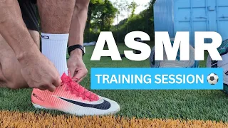 ASMR Football / Soccer Session | Relaxing Training Session