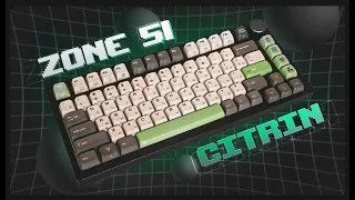 Тихая и беспроводная клавиатура! ZONE51 CITRIN - обзор!