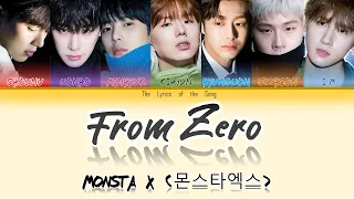 MONSTA X (몬스타엑스) - FROM ZERO (Color Coded Lyrics Esp/Rom/Han/가사)