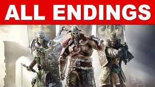 For Honor All Endings/Full Final Ending Chapter 1,2,3 - Knight Ending/Viking Ending/Samurai Ending