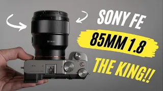 The king of lenses! Sony FE 85mm f1.8