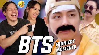 Waleska & Efra react to 'BTS funniest recent moments'