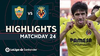 Highlights UD Almería vs Villarreal CF (0-2)