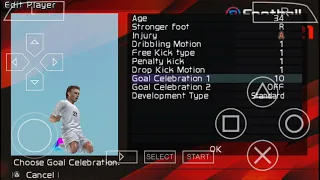 PES 2021 GOAL CELEBRATION PPSSPP