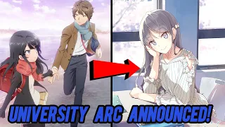 Rascal Does Not Dream's "University Arc" Gets Anime! | Potential Season 2