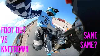 Foot Out VS Kneedown Supermoto with Socal Supermoto