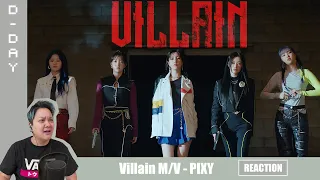 PIXY: FIRST TIME LISTEN - Villain M/V - Kpop React D-Day