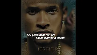 Usher - Confessions "Part II" (Remix) Lyrics Video)