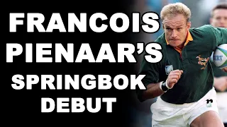 Francois Pienaar's Springbok Debut