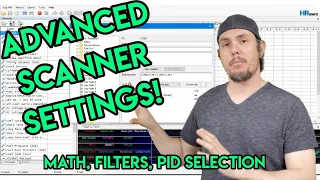 HP Tuners Scanner Filters, Math, PID Selection and other Advance Features.