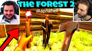 Gasim TOPORUL MODERN si Dinamita Ascunsa pe The Forest cu iRaphahell!