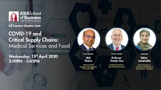 Webinar | COVID-19 and Critical Supply Chains: Medical Services and Food | ASB
