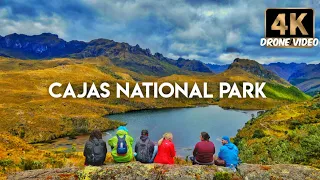 Cajas National Park, Cuenca, Ecuador 4k Drone