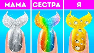 КАК СТАТЬ РУСАЛОЧКОЙ 🥰 | Невероятные бьюти-лайфхаки и классные идеи для преображения от 123 GO Like!