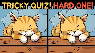 [Find the difference] TRICKY QUIZ! HARD ONE! [Spot the difference]