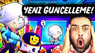 YENİ KARAKTER COLETTE VE EFSANE YENİ SKİNLER 🔥 BRAWL STARS GÜNCELLEME !