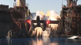 WaterWorld stunt show at Universal Studios Hollywood