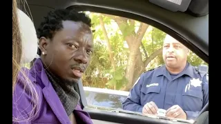 Will Smith Snitches On Michael Blackson Gets Police To Pull Him Over