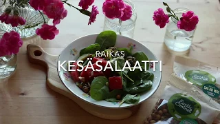 Näin valmistat raikkaan kesäsalaatin