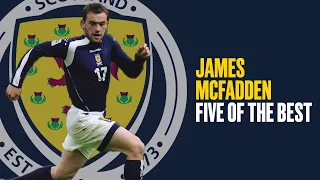 James McFadden | Five of The Best Goals For Scotland