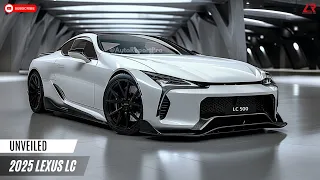 2025 Lexus LC Unveiled - A stylish and sporty new hybrid coupe!