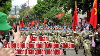 Trực Tiếp Cả Nghìn Người Xúc Động Vẫy Chào Đoàn Diễu Binh,Diễu Hành 70 Năm Chiến Thắng Điện Biên Phủ