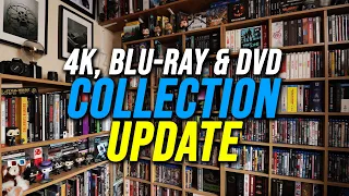 4K Blu Ray DVD Collection Update | July Physical Media HAUL!!!