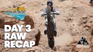 Raw and Rowdy Action from the Final Day of the Minus 400 Extreme Desert Race 💥