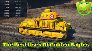 Top 5 Best Ways To Spend Golden Eagles in War Thunder